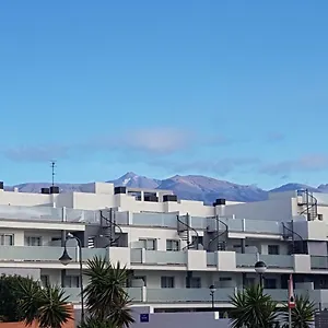 Vista Montaña Roja Medano , El Médano España